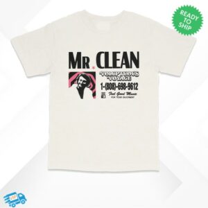 kenny Yung Gravy Merch Store Mr Clean Tour Shirt
