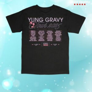 kenny Yung Gravy Merch Store Voluptuous Tour Shirts