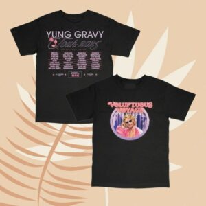kenny Yung Gravy Merch Store Voluptuous Tour Shirtss