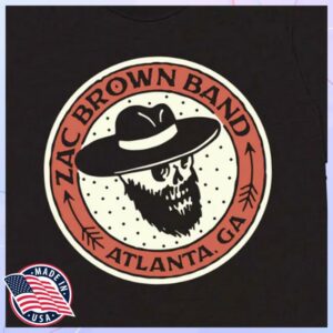 kenny Zac Brown Band Merch Shop Atlanta Skull Teee kenny Zac Brown Band Merch Shop Atlanta Skull Teee