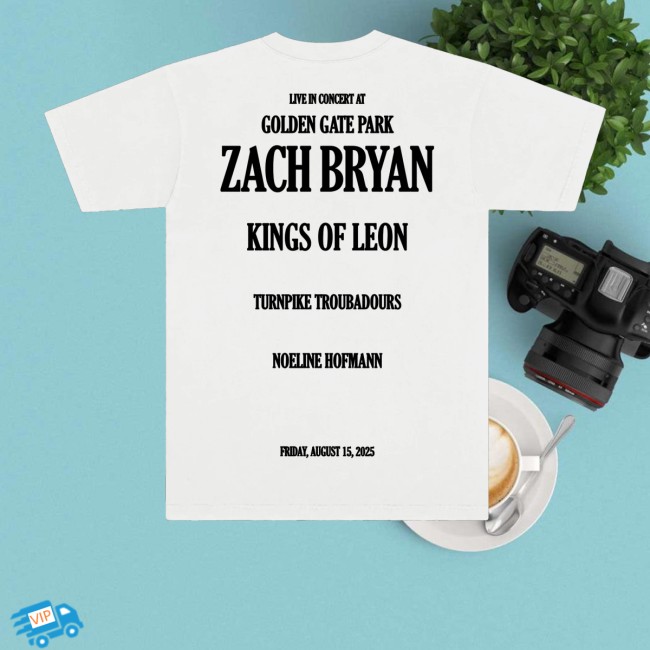 kenny Zach Bryan Merch Store Golden Gate Park Bridge Shirt kenny Zach Bryan Merch Store Golden Gate Park Bridge Shirt
