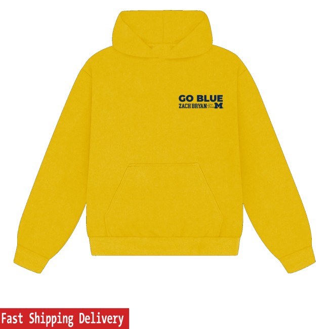 kenny Zach Bryan Merch Store Zb Go Blue Hoodie Yellows kenny Zach Bryan Merch Store Zb Go Blue Hoodie Yellows