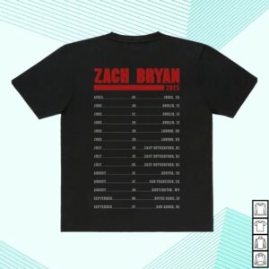 kenny Zach Bryan Merch Store Zb Photo Dateback Shirts kenny Zach Bryan Merch Store Zb Photo Dateback Shirts