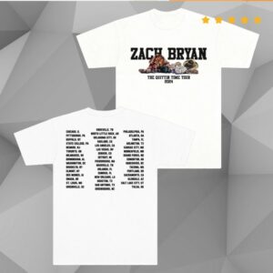 kenny Zach Bryan Shop Merch Zb Cowboy Tour White Tee0 kenny Zach Bryan Shop Merch Zb Cowboy Tour White Tee0