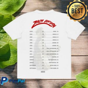 kenny Zach Bryan Shop Merch Zb Silhouette Tee