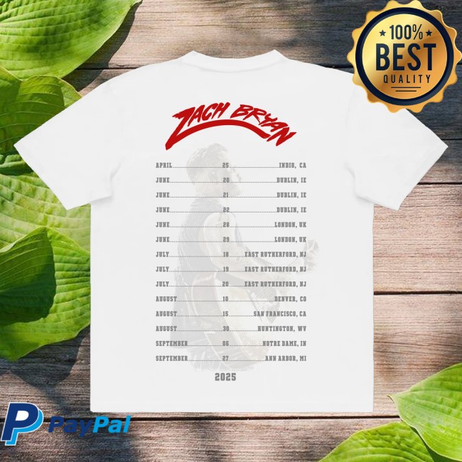 kenny Zach Bryan Shop Merch Zb Silhouette Tee kenny Zach Bryan Shop Merch Zb Silhouette Tee