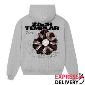 kenny Zach Templar Merch Store Grey Hoodiea