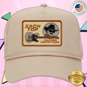 kenny Zach Top Store Merch Guitar Patch Hat