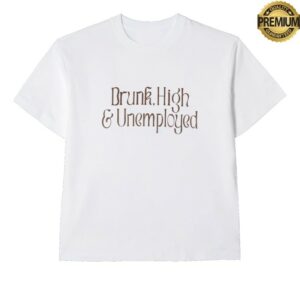 kenny Zodiac Jakarta Merrch Store Exodus Drunk High Unemployed Shirt