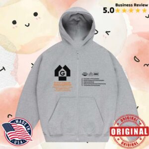 kenny rtrc Gokart Merch Shop Gebaudesanierung Zip Hoodie