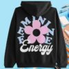 kenny sau Alexandra Kay Shop Merch Feminine Energy Black Hoodie