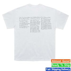 kenny sau Audrey Hobert Shop Merch Clown Tour Tee W Tour Dates