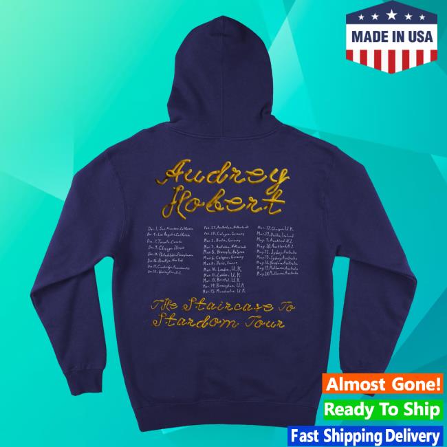 kenny sau Audrey Hobert Shop Staircase To Stardom Tour Zip Hoodie kenny sau Audrey Hobert Shop Staircase To Stardom Tour Zip Hoodie