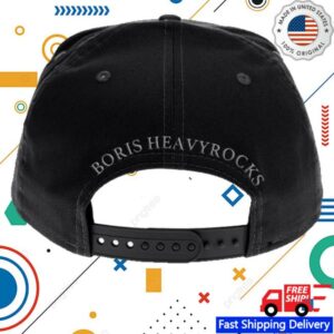 kenny sau Boris Heavy Rocks Merch Flood Snapback Hat kenny sau Boris Heavy Rocks Merch Flood Snapback Hat