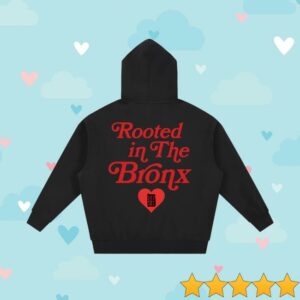 kenny sau Bronx Native Merch Shop Rooted In The Bronx Essential Boxy Fit Fleece Hoodie