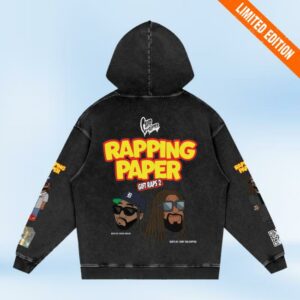 kenny sau Chip Tha Ripper Merch Shop Kingchip Snow Washed Loose Hoodie