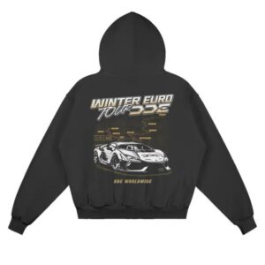 kenny sau Dde Garage Merch Shop Winter Euro Tour Hoodie