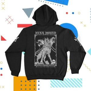 kenny sau Electric Witch Merch Shop Hell Hound Hoodie