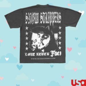 kenny sau Farmers Daughter Merch Snow Strippers Knife Tee kenny sau Farmers Daughter Merch Snow Strippers Knife Tee