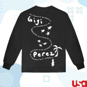 kenny sau Gigi Perez Music Shop Merch Stick Figures Date Back Long Sleeve