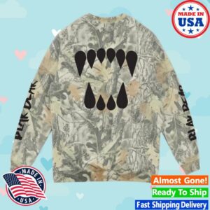 kenny sau Jacks Surf Boards Merch Shop Blak Bear Surf Club Team LS Shirt Wood Jungle