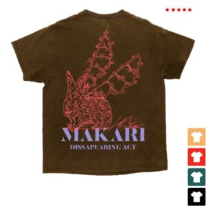 kenny sau Makari Band Merch Store Disappearing Act T Shirt kenny sau Makari Band Merch Store Disappearing Act T Shirt