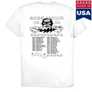 kenny sau Model Actriz Merch Shop Fall 2025 Tour Tee