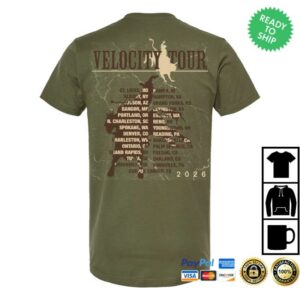 kenny sau Pbr Merch Shop Pbr Velocity Tour 2026 Routing T Shirt kenny sau Pbr Merch Shop Pbr Velocity Tour 2026 Routing T Shirt