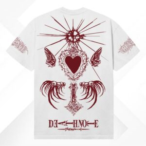 kenny sau Revenge Merch Shop Shrine Tee White Maroon