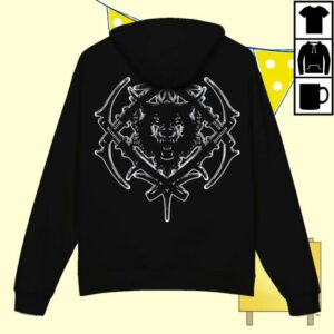 kenny sau The Hollowsquad Merch Store Hs Chrome Antler Hoodie