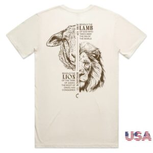 kenny sau Tpusa Merch Store Lion And Lamb Tee
