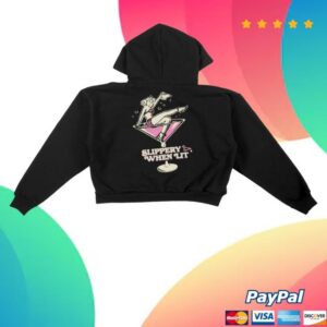 kenny sau Yung Gravy Merch Shop Martini Crop Hoodie