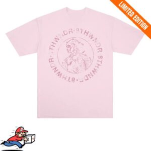kenny trc 8Thwndr Merch Shop Skeleton Knight Tee Pink