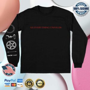 kenny trc As Everything Unfolds Merch Shop Welto Long Sleeve T Shirt