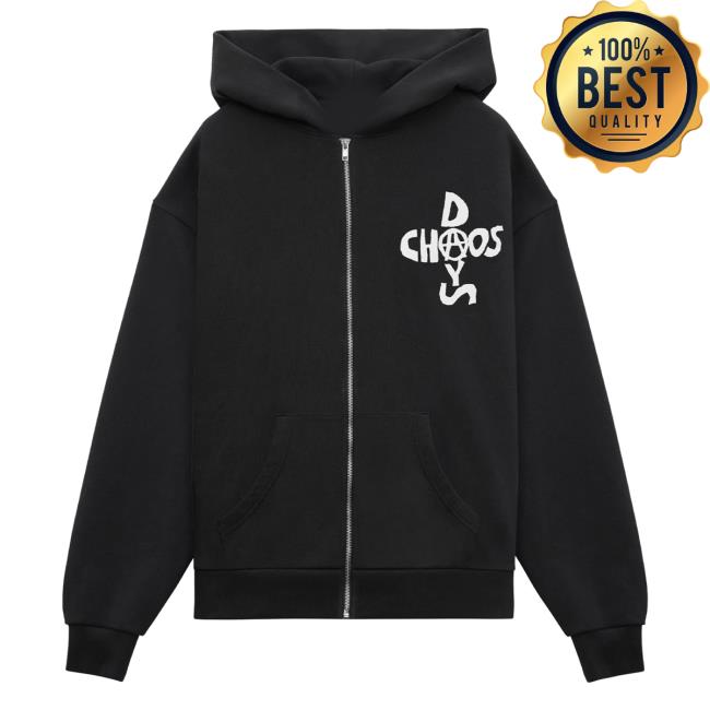 kenny trc Babylon Merch Store Chaos Days Zip Up Hoodie kenny trc Babylon Merch Store Chaos Days Zip Up Hoodie