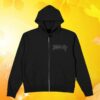 kenny trc Blink 182 Store Shop Merch Spray Paint Smiley Black Zip Hoodie