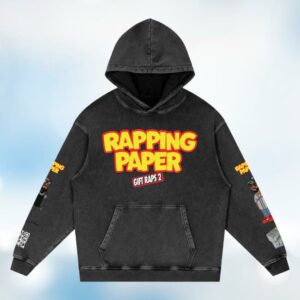 kenny trc Chip Tha Ripper Merch Shop Kingchip Snow Washed Loose Hoodie