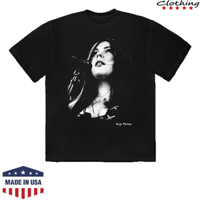 kenny trc Gigi Perez Music Shop Merch Tour Photo Tee kenny trc Gigi Perez Music Shop Merch Tour Photo Tee
