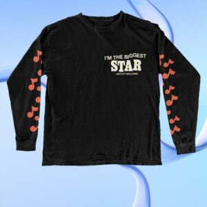 kenny trc Hayley Williams Merch Shop Biggest Star Black Long Sleeve kenny trc Hayley Williams Merch Shop Biggest Star Black Long Sleeve