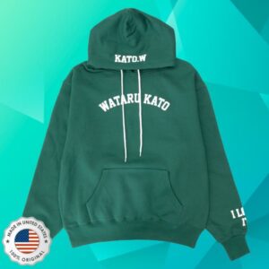 kenny trc Lbwk Merch Shop Wataru Kato Green Hoodie