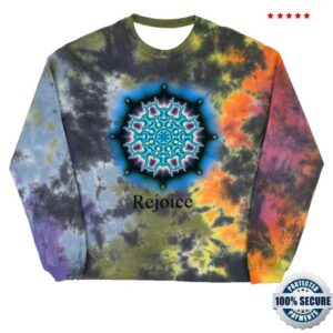 kenny trc Online Ceramics Merch Rejoice Tie Dye Long Sleeve Tee kenny trc Online Ceramics Merch Rejoice Tie Dye Long Sleeve Tee