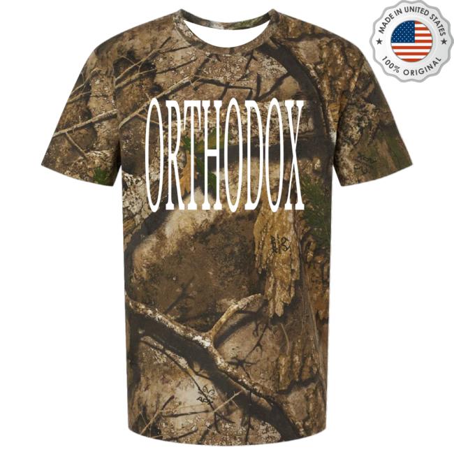 kenny trc Orthodox Merch Shop Camo Tee kenny trc Orthodox Merch Shop Camo Tee