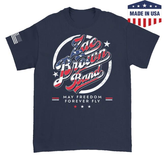 kenny trc Zac Brown Band Merch Shop May Freedom Fly Tee kenny trc Zac Brown Band Merch Shop May Freedom Fly Tee