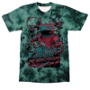 Clutch Merch Spacegrass Astronaut Crystal Jade Tie Dye Shirt