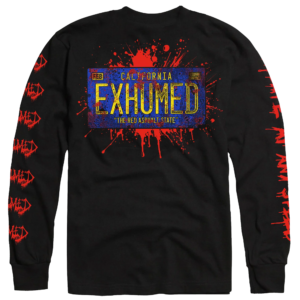 Relapse Records Merch Store Exhumed Red Asphalt Longsleevea