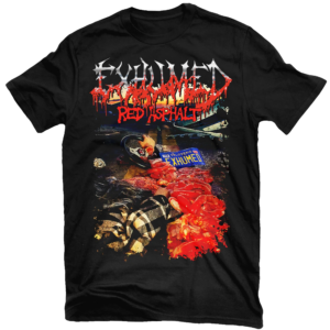 Relapse Records Merch Store Exhumed Red Asphalt T Shirt