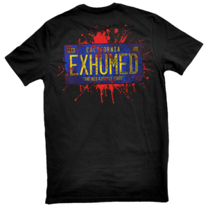 Relapse Records Merch Store Exhumed Red Asphalt T Shirta