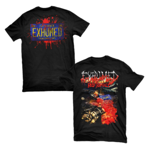 Relapse Records Merch Store Exhumed Red Asphalt T Shirtaa