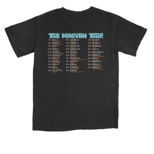 The Runarounds Store Merch 2026 The Minivan Tour Black Shirt