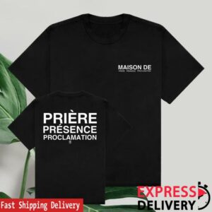 2819 Store Merch Shop T-Shirt Proclamant La Presence De La Priere